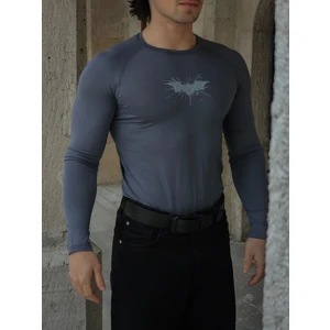 Batman - Uzun Kollu Compression T-Shirt (Füme)