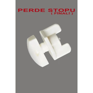 Tül Perde Korniş Stoperi Perde Sonu Final 50 Ad. (Sıkıştırma)