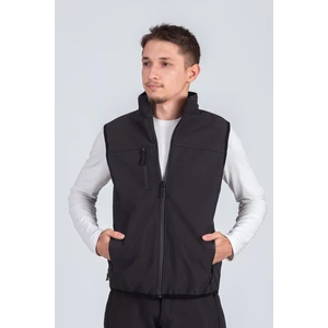 Softshell Dik Yaka Erkek Yelek