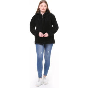 Kapüşonlu Polar Welsoft Peluş Hırka