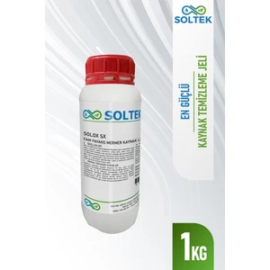 Soltek Kimya Cam Fayans,mermer,kaynak Lekesi Temizleme Jeli - Solox Sx 1KG