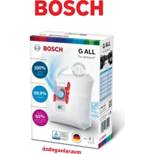 Type G Elektrikli Süpürge Toz Torbası G Tipi Bosch