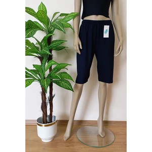 Bera Tekstil Unisex Lacivert Düz Renk Kapri