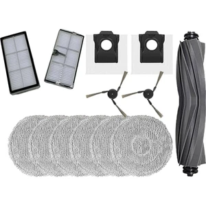 Dreame X40 ULTRA/L40 Ultra Robot Süpürge Yedek Parçaları Için Vakum Fırçası, Paspas Bezi, Filtre ve Toz Torbası (Yurt Dışından)