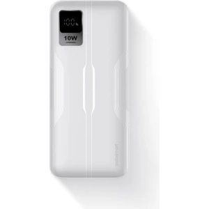 PSM130 Taşınabilir 20W Pd Çıkışı Dijital Göstergeli Şarj Cihazı Powerbank 10.000 Mah Beyaz