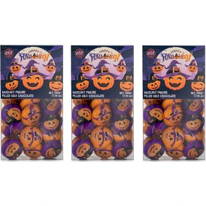 Halloween Emoji Asetat Kutu 200g 3lü Set Glutensiz