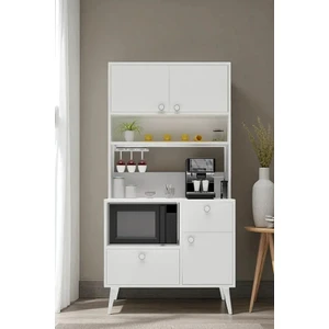 Latte Kahve Köşesi / Çok Amaçlı Dolap / Airfryer Dolabı / Mutfak Organizeri