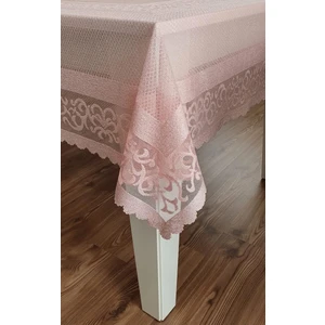 Osmanlı Desen Masa Örtüsü Pembe
