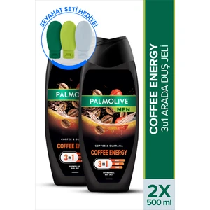 Men Coffee 500 ml Duş Jeli X2 Adet + Seyahat Kiti Hediyeli