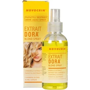 Extra Dora Papatya Ekstratlı Renk Açıcı Sprey 125 ML Sarı Saçlar için Doğal Etki