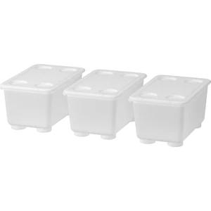 Glıs Kapaklı Dekoratif Şeffaf Kutu Seti