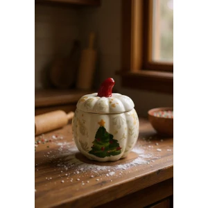 Yılbaşı - Kabak Kavanoz - Saklama Kabı