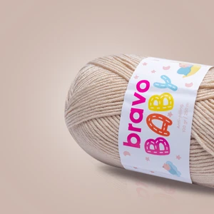 Baby Tüylenmez ( Anti Pilling ) Bebek Yünü 100 gr 250 Metre (Renk Kodu: 220) Sütlü Kahve