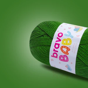 Baby Tüylenmez ( Anti Pilling ) Bebek Yünü 100 gr 250 Metre (Renk Kodu: 320) Yeşil