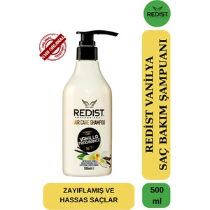 Şampuan Vanilya Kokusuyla Yıpranmış Saçlar İçin Besleyici Etki 500 ml Vegan Formül