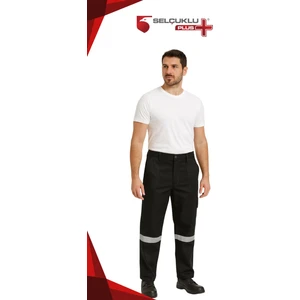 16/12 Gabardin Yazlık Işçi Pantolonu Tek Reflektörlü Iş Pantolonu