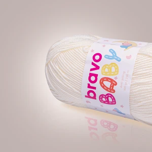 Baby Tüylenmez ( Anti Pilling ) Bebek Yünü 100 gr 250 Metre (Renk Kodu: 180) Krem