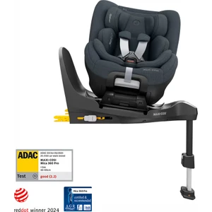 MaxiCosi Mica 360 Pro İSize Dünyanın İlk Kızaklı, Araç Dışına Çıkabilen İsofix'Li 360 Dönebilir Yatabilir 018 Kg Bebek Oto Koltuğu Authentic Graphite