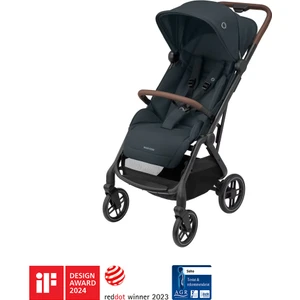 Soho Kompakt Seyahat Sistem Olabilen Otomatik Katlanan Bebek Arabası Essential Graphite