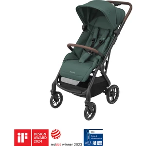 Soho Kompakt Seyahat Sistem Olabilen Otomatik Katlanan Bebek Arabası Essential Green