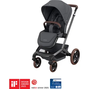 Maxi- Cosi Fame LED Işıklı Entegre Telefon Şarj Üniteli Premium Bebek Arabası Twillic Graphite