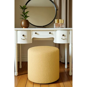 Puf Norway Iskandivian Çok Amaçlı Teddy Silindir Puf Bench Koltuk Tabure 42*41