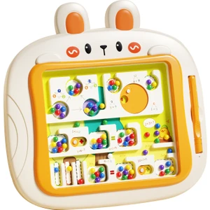 Eğitici Manyetik Labirent Oyun Tahtası Maze Game Aktivite Oyuncağı