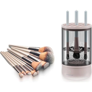 PBS703 Kablolu Makyaj Fırçası Temizleme Cihazı 200ML Pembe