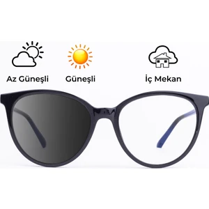 Focus On Lady Cat Mavi Işık Filtreli Fotokromik Ekran Gözlüğü