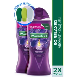 Aroma Sensations So Relaxed Aromatik Banyo ve Duş Jeli 750 ml x 2 Adet + Seyahat Kiti Hediye