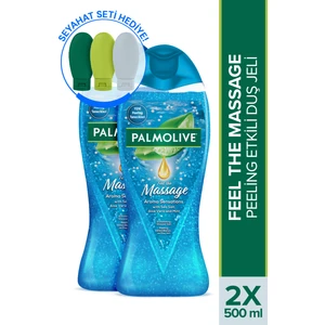 Aroma Sensations Feel The Massage Banyo ve Duş Jeli 500 ml x2 Adet + Seyahat Kiti Hediye
