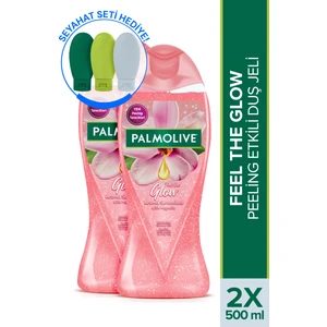 Aroma Sensations Feel the Glow Peeling Etkili Banyo ve Duş Jeli 2 x 500 ml + Seyahat Kiti Hediyeli
