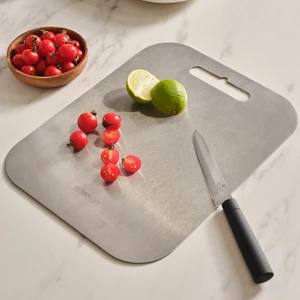 304 Paslanmaz Çelik Kesme Tahtası Inox 26 x 34 cm