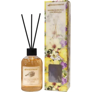 100 ml Beyaz Sabun Çubuklu Oda Kokusu – Temizlik Hissi