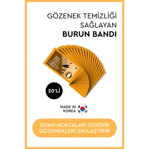 Mjcare Nose Patch - Siyah Nokta ve Gözenek Için Temizleyici Burun Bandı 20'li