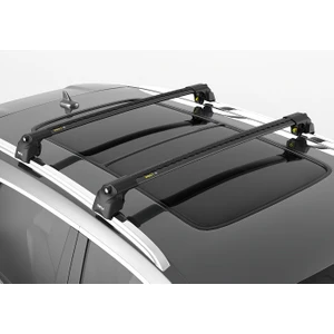 Turtle Can Carry Air-2 Hyundai ix-35 (Lm) Suv 2010-2011-2012-2013-2014-2015 Portbagaj Ara Atkı Seti, Siyah