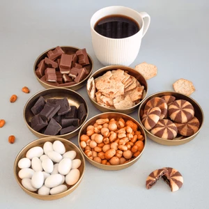 Home 6'lı Gold Çerezlik Seti