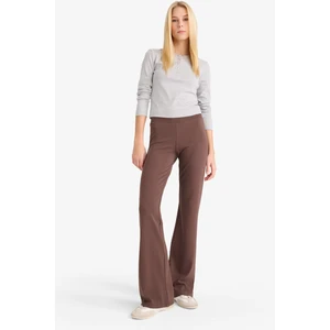 Flare Fit Ribana Pantolon E0628AX25AU