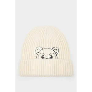 Erkek Bebek Nakışlı Triko Bere C8594A525WN