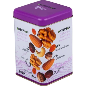 Teneke Çiğ Karışık Kuruyemiş 800 G