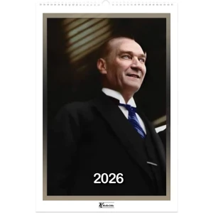 Keskin 2026-31*43 12 Yp.spr.duvar Takvimi-Atatürk