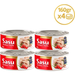 Acılı Ton Balığı 4X160G Bütün Dilim