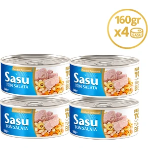 Fasulyeli Ton Salata 4X160G Iri Parça