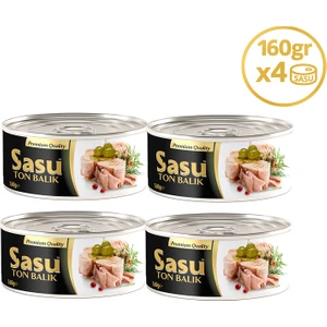 Zeytinyağlı Ton Balığı 4X160G Bütün Dilim