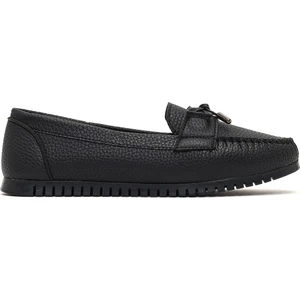 Kadın Siyah Tokalı Loafer 25AFE1451FT