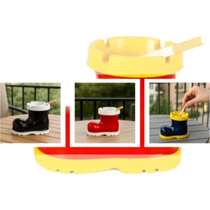 Bot Tasarımlı Kokusuz Küllük