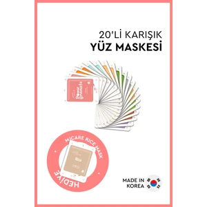 Mjcare 20'li Karışık Yüz Maskesi