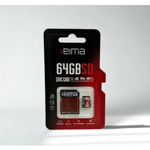 Eıma Microsd Kart 32GB, A2 V30 4K Uhd, Adaptörlü Hafıza Kartı Yüksek Hızlı Okuma/yazma Özelliği ile Kesintisiz Veri Aktarımı ve Depolama Imkanı.