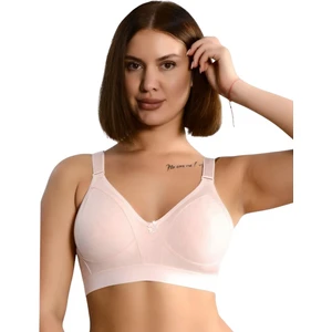 Lüks Pamuklu Penye Geniş Lastikli Telsiz Toparlayıcı ( Balensiz Minimizer ) Sütyen EBRU1010