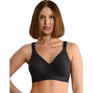 Lüks Pamuklu Penye Geniş Lastikli Telsiz Toparlayıcı ( Balensiz Minimizer ) Sütyen EBRU1010